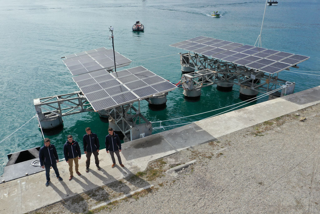 La France a sa première ferme solaire extérieure