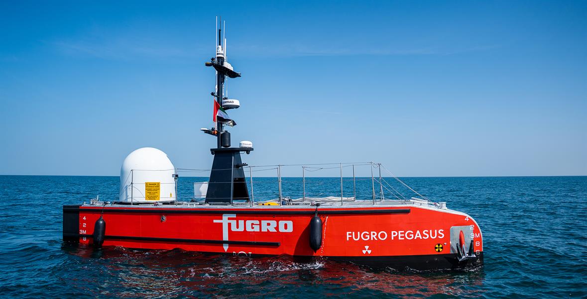 Fugro's Blue Essence becomes first-ever UAE-flagged uncrewed surface vessel