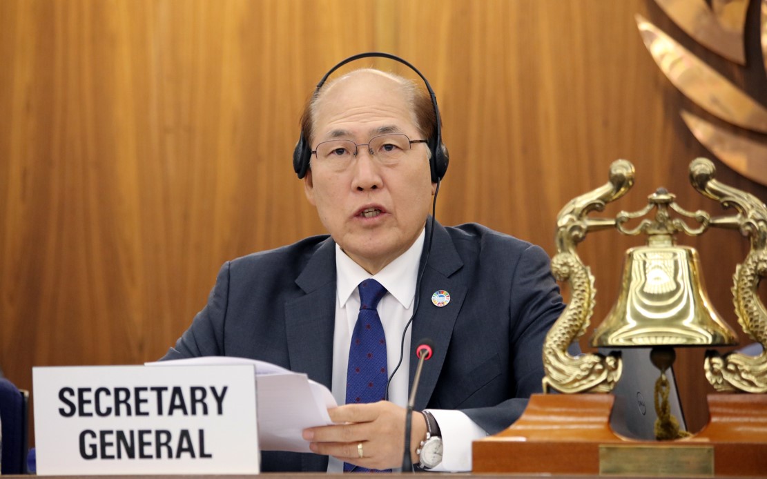 Illustration; IMO Secretary General Kitack Lim; Image courtesy: IMO