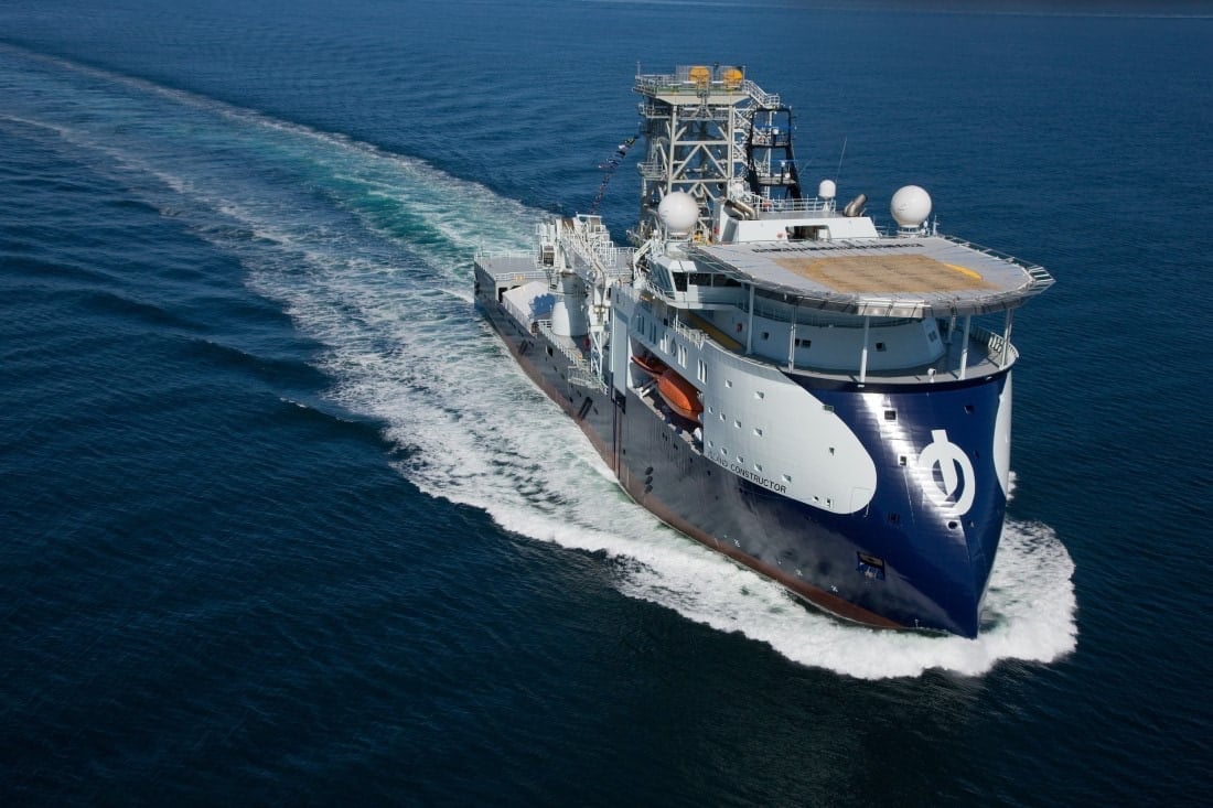 Island Constructor vessel; Source: Island Offshore