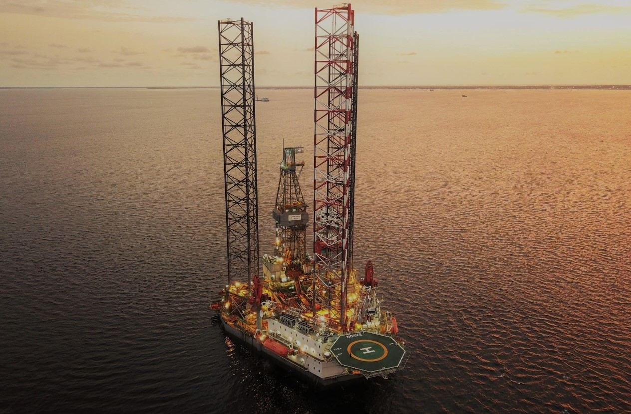 Norve jack-up rig; Source: Borr Drilling