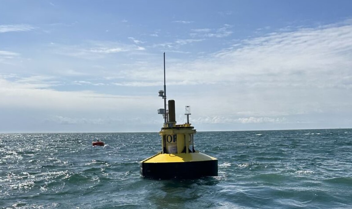 OPT's next-generation wave energy converter buoy starts ocean tests