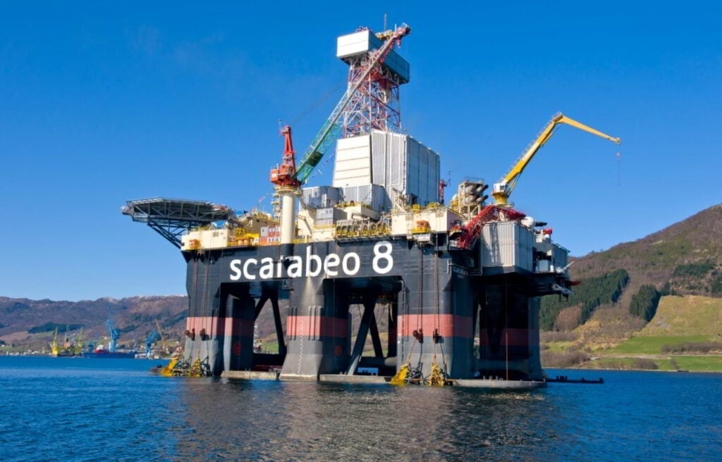 Scarabeo 8 rig; Source: Saipem