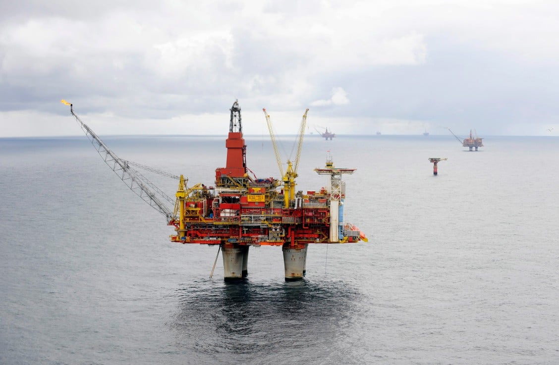 Statfjord C platform; Credit: Harald Pettersen/Equinor