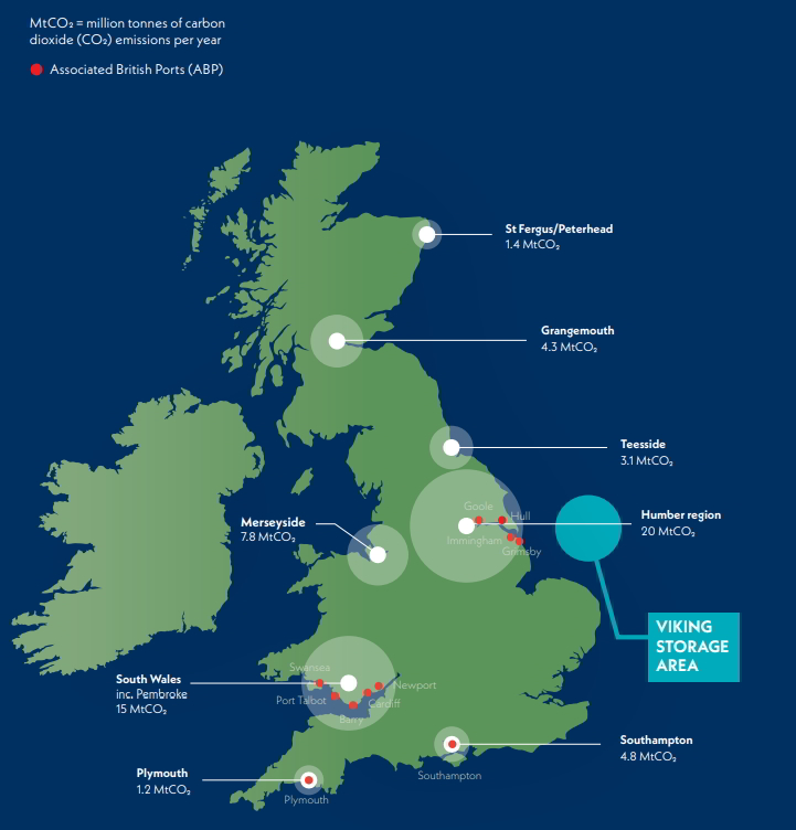 The gateway to UK decarbonisation; Source: Harbour Energy