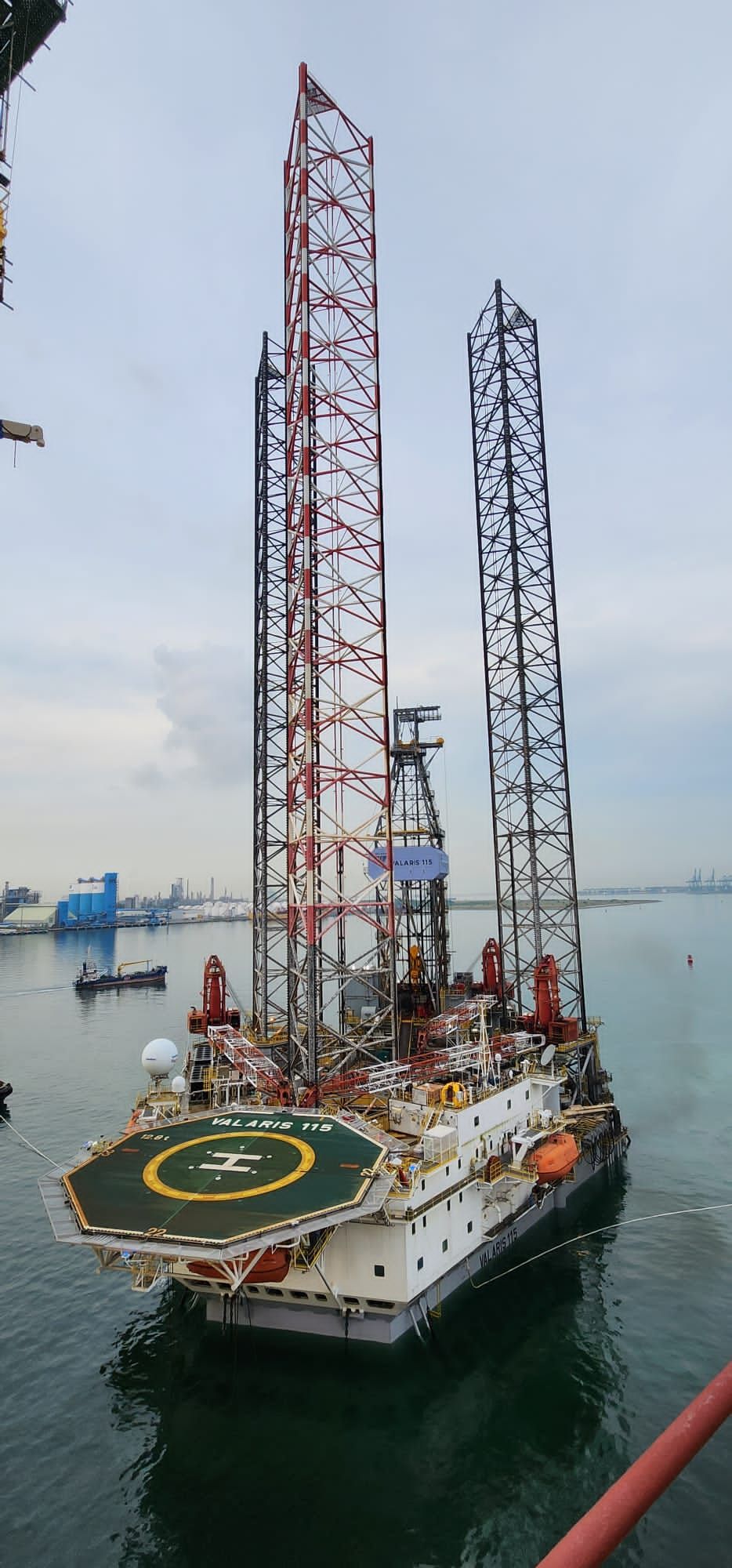 Valaris 115 jack-up rig; Source: Valaris