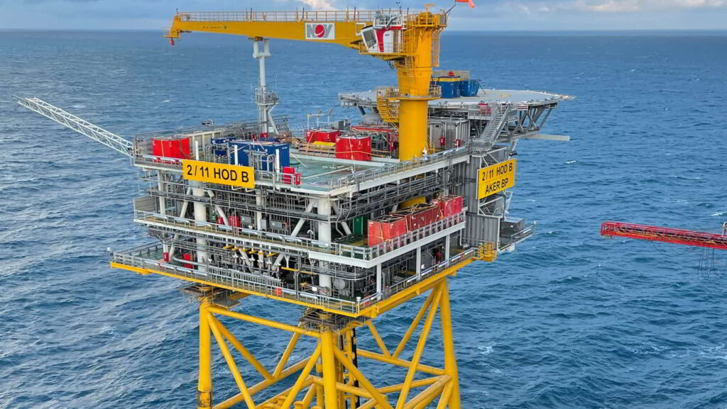 Hod B platform; Source: Aker BP