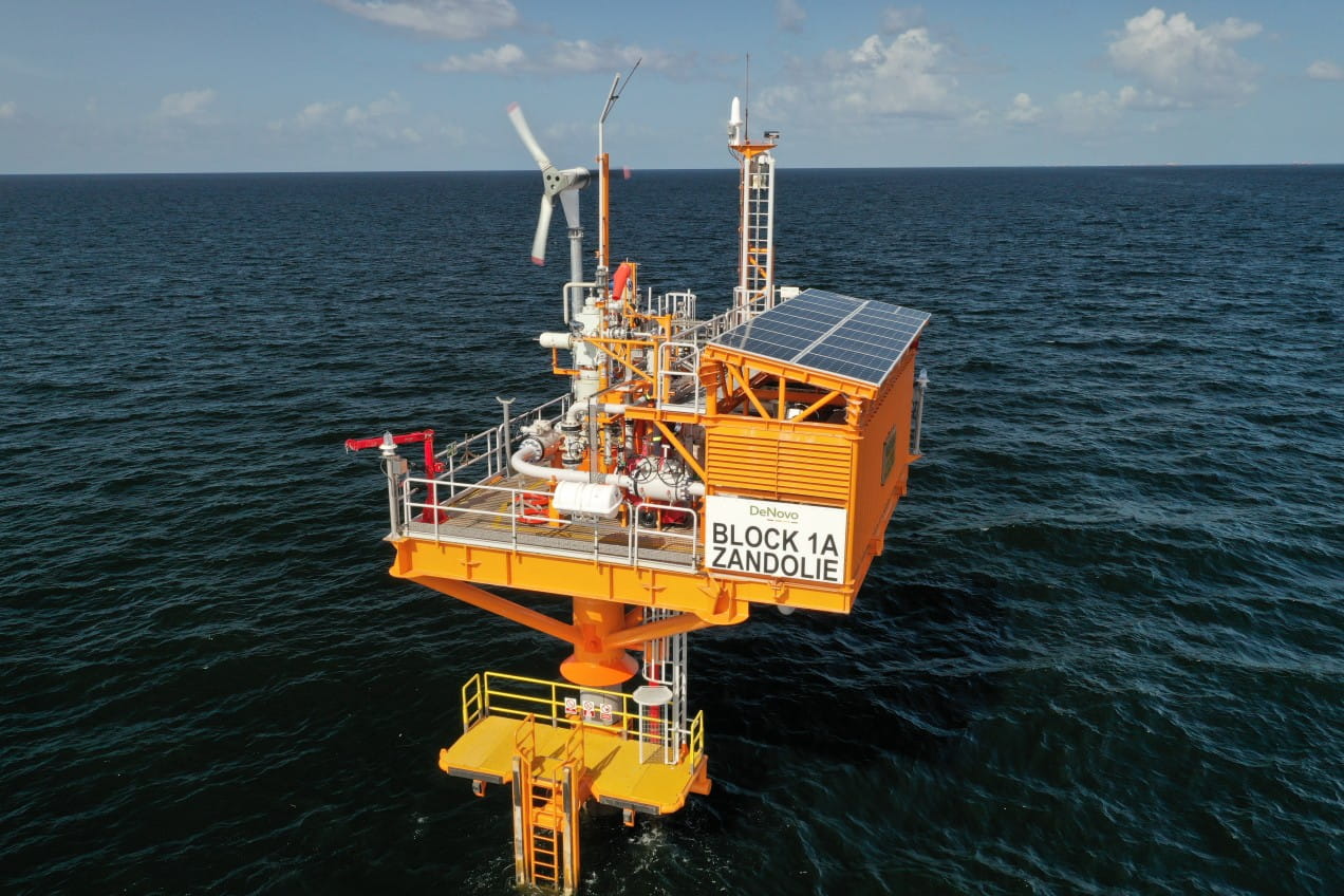 Modular offshore platform; Source: Aquaterra Energy