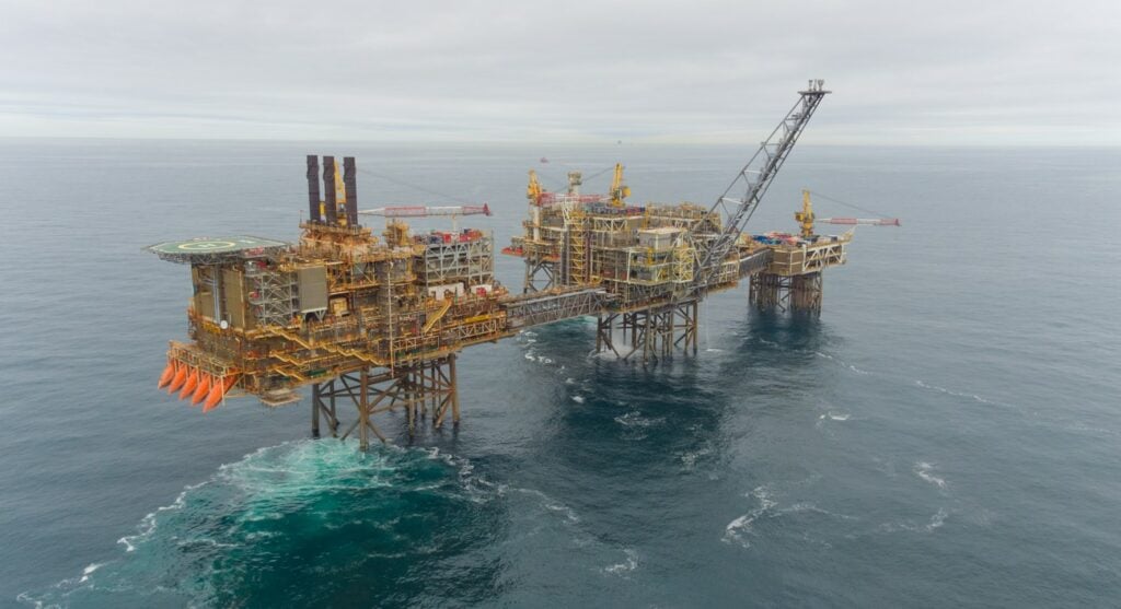 Buzzard oil and gas field in the UK North Sea; Source: CNOOC Petroleum Europe