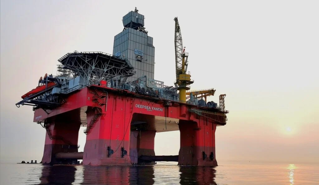 Deepsea Yantai rig; Credit: Odfjell Drilling