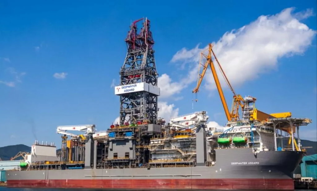 Deepwater Asgard drillship; Source: Transocean