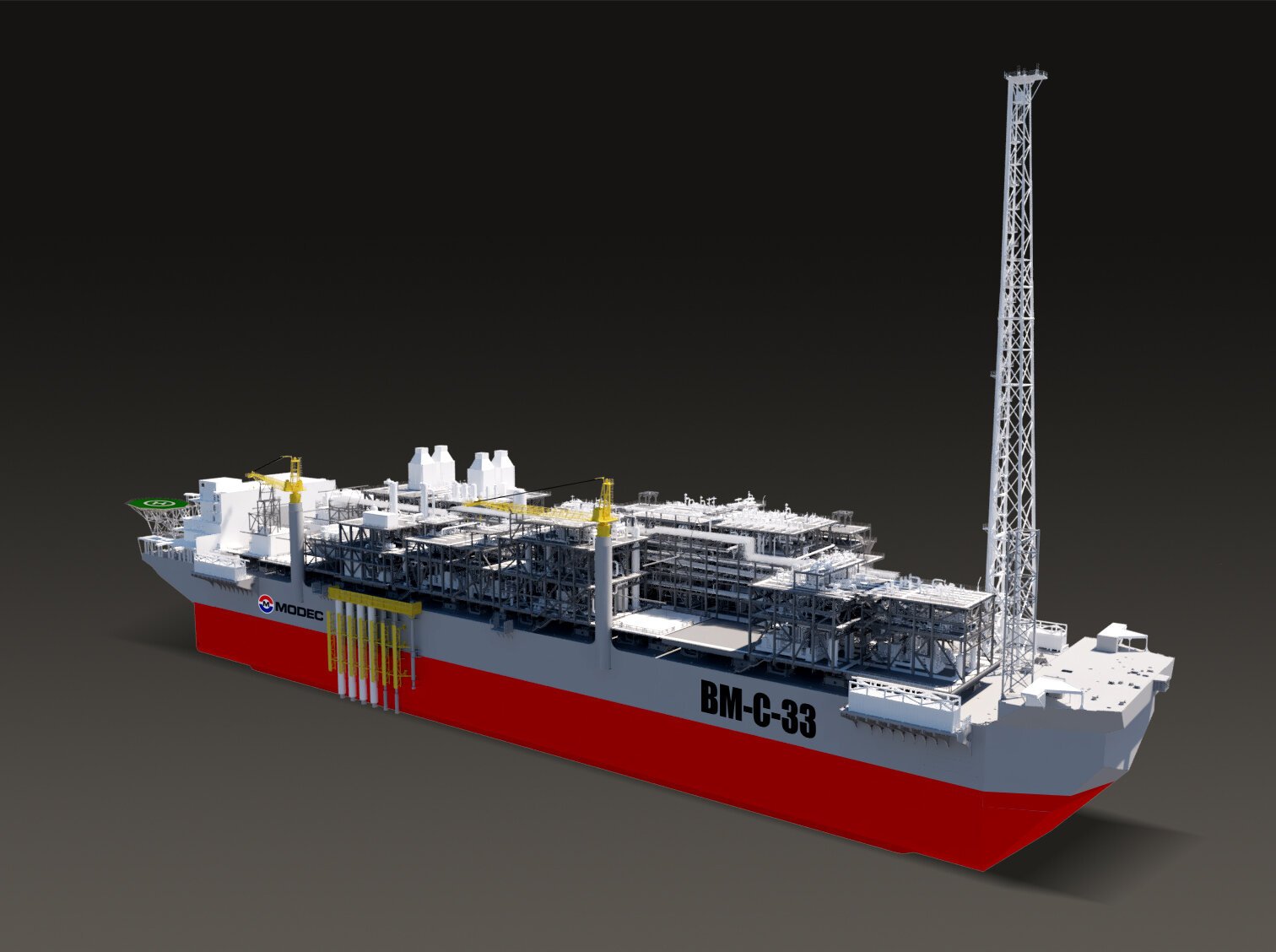 FPSO for the BM-C-33 project; Source: MODEC