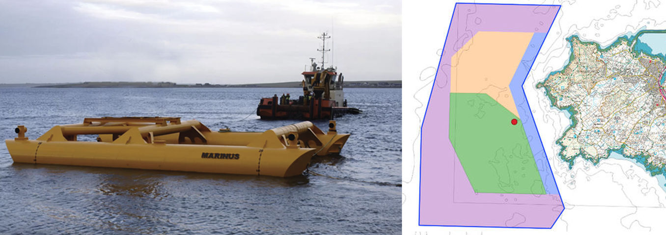 Monitoring buoy for Morlais Zone (Courtesy of Menter Môn)