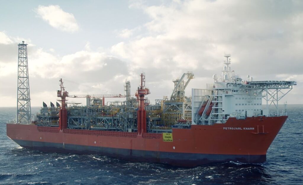 FPSO Petrojarl Knarr was picked for the Rosebank development; Source: Teekay
