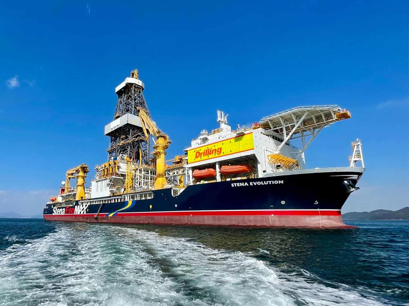 Stena Evolution drillship; Source: Stena Drilling