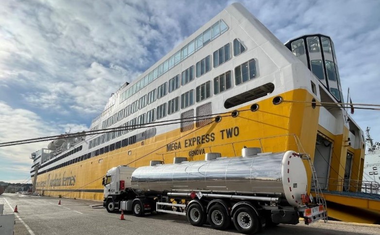 TotalEnergies, Corsica Ferries achève la première soute à biocarburant de France