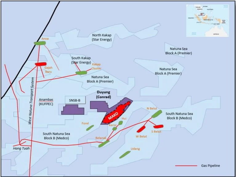 Mako field map; Source: Conrad