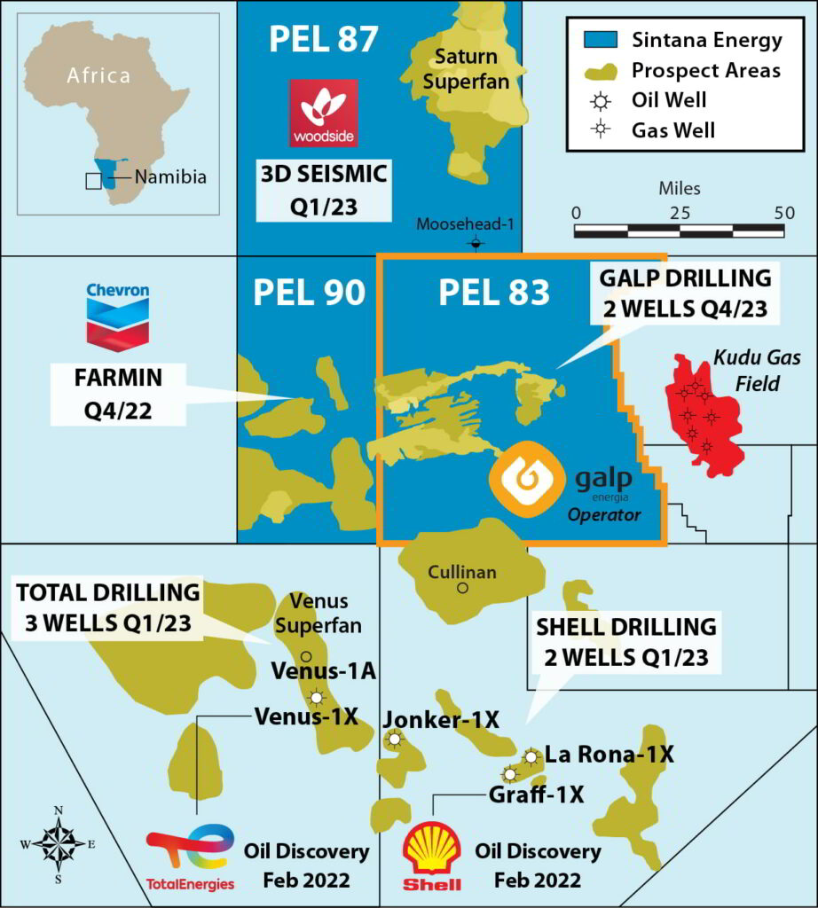 PEL 83 location; Source: Sintana Energy