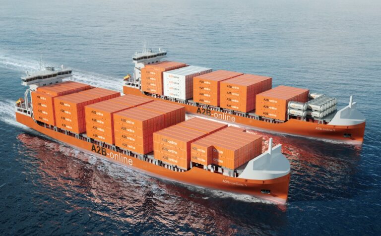 A2B online places order for methanol ready hybrid boxship pair Offshore Energy