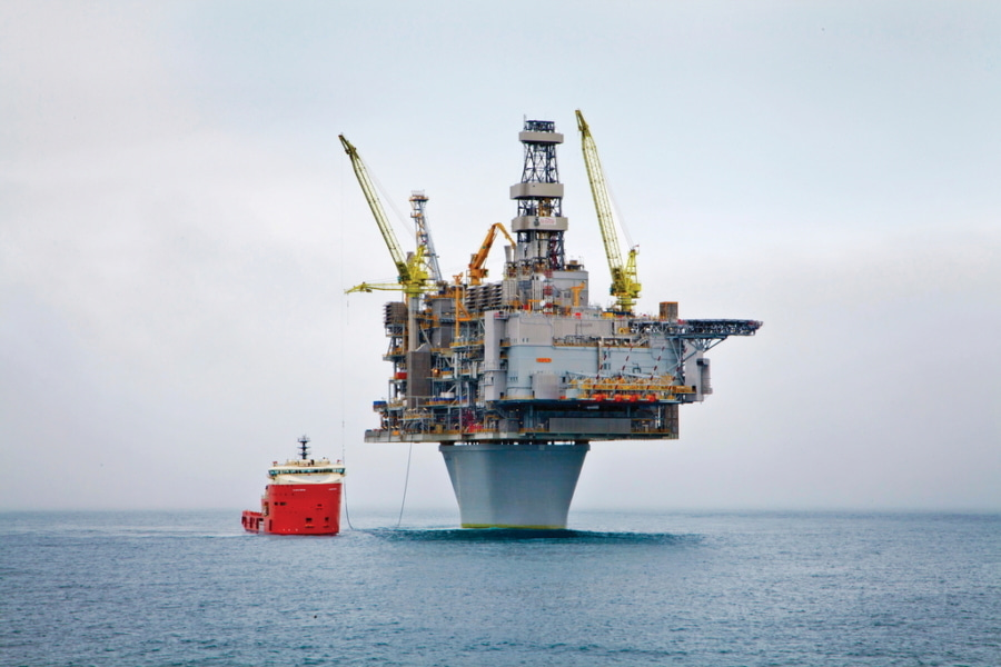 Hebron platform; Source: ExxonMobil