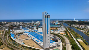 LS Cable & System's submarine cable plant in Donghae, Gangwon-do