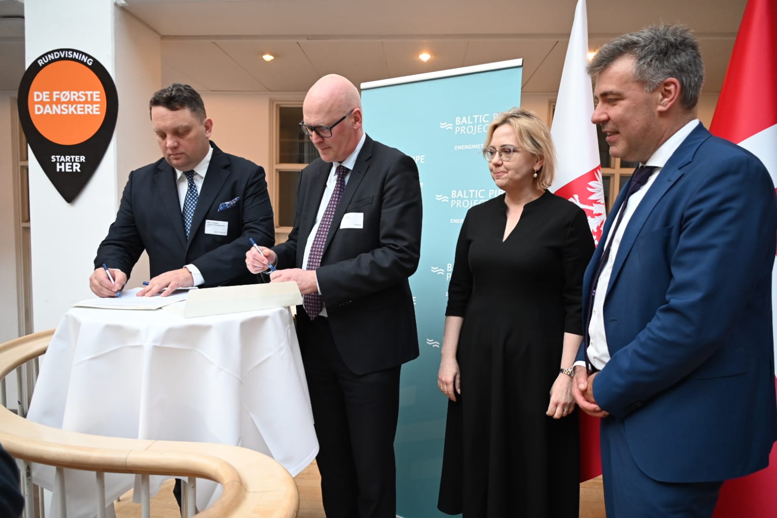 Polish and Danish TSOs initiate cooperation on energy transition and security, hydrogen and biomethane on the table