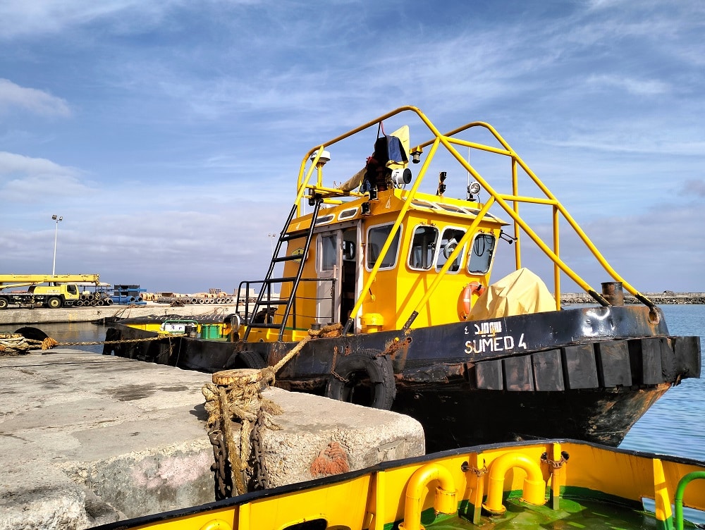 SUMED 4 is one of seven SUMED service boats fitted with Thordon SXL tailshaft bearings; Source: Thordon Bearings