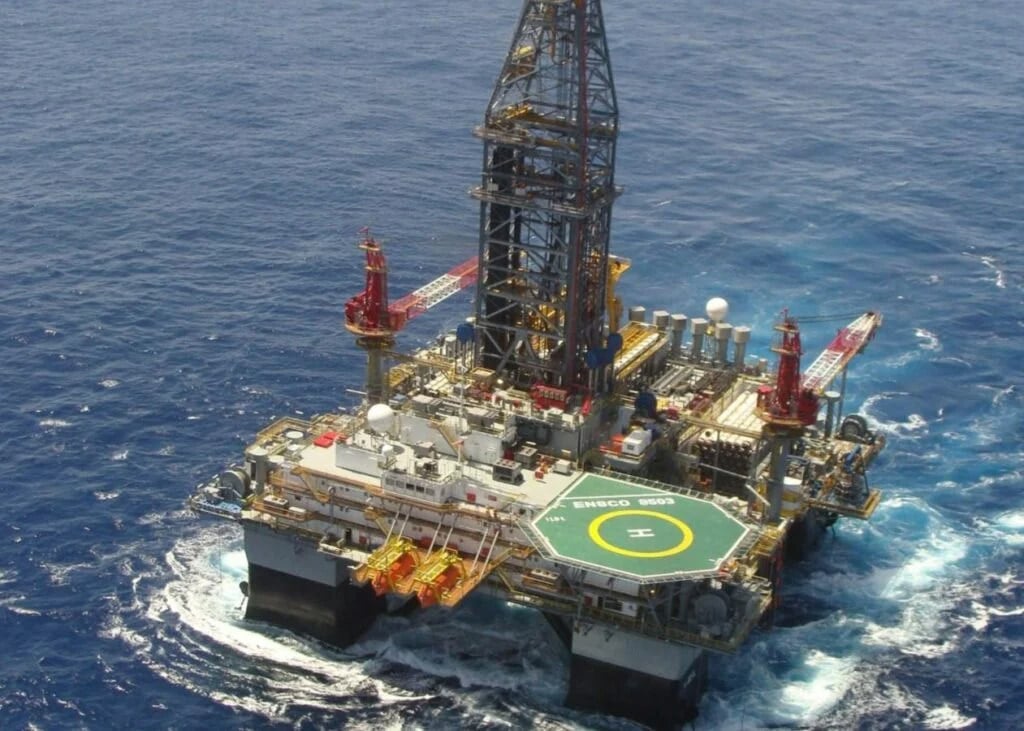 The Valaris 8503 rig was used for Zama appraisal. Source: Talos Energy