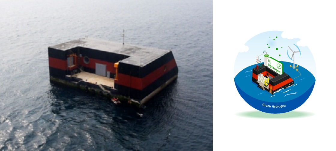 Yongsoo wave energy plant (Images by KRISO/Courtesy of IEA-OES)