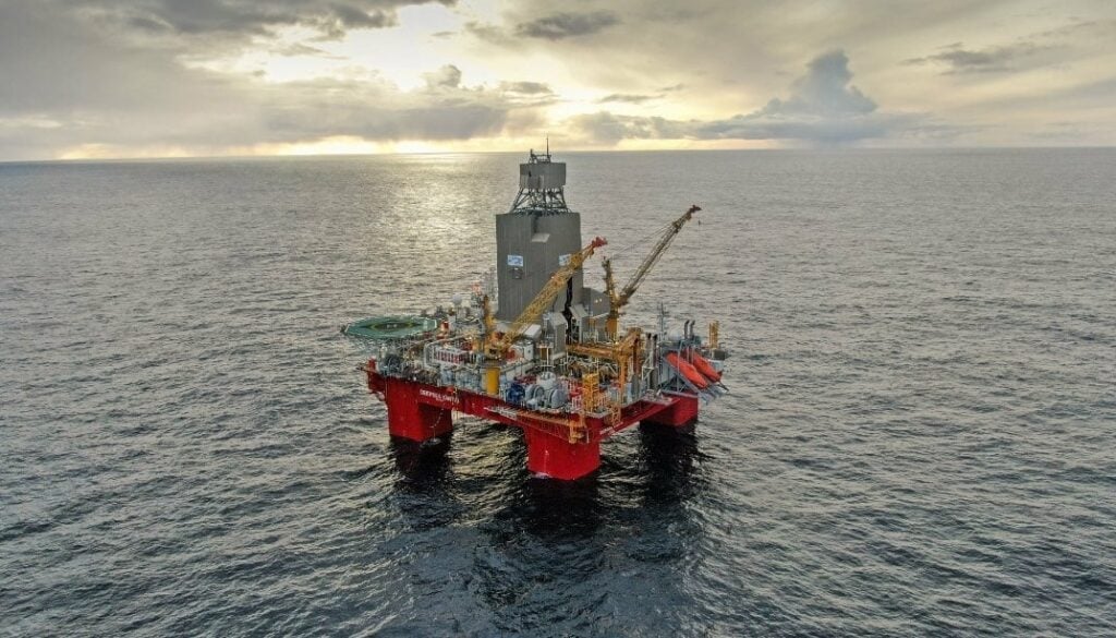 Depsea Yantai rig; Source: Odfjell Drilling