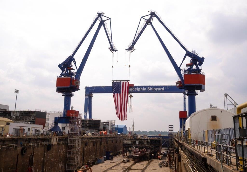 Construction starts for first US subsea rock installation vessel