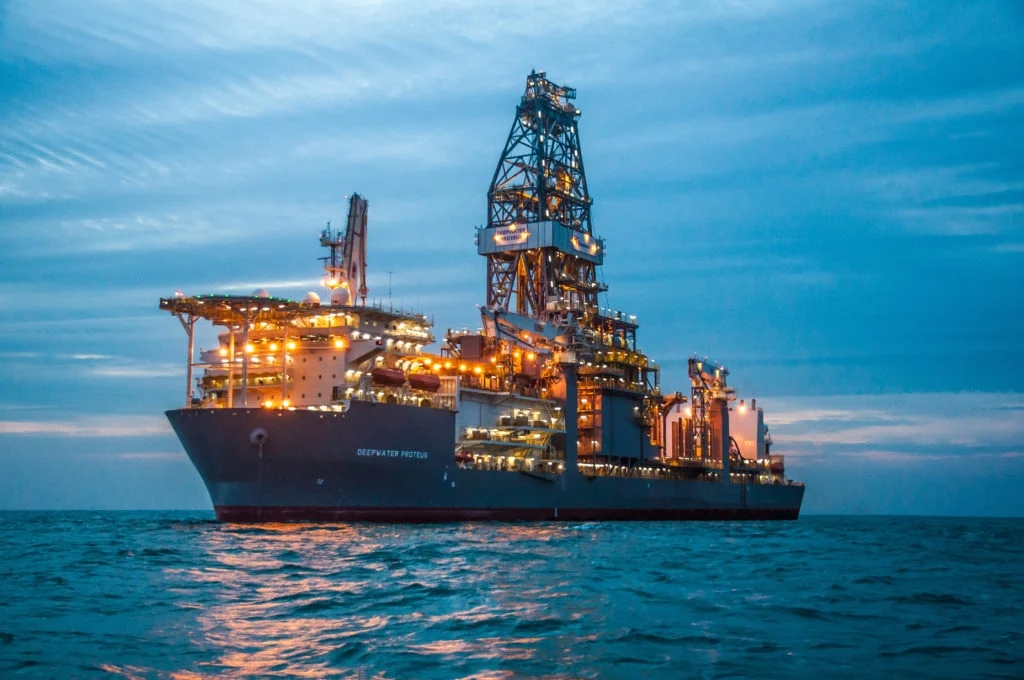 Deepwater Proteus drillship; Source: Transocean