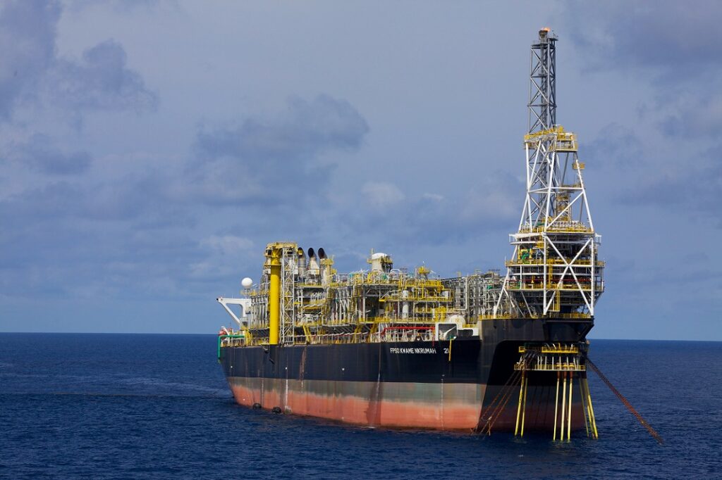 FPSO Kwame Nkrumah - Jubilee field; Source Tullow Oil