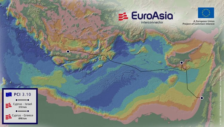 Ο ελληνικός ΔΣΜ εισέρχεται στην EuroAsia Interconnector με ποσοστό 25%. Ο ελληνικός ΔΣΜ εισέρχεται στην EuroAsia Interconnector με ποσοστό 25%.