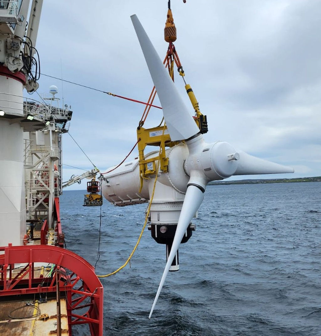 The upgraded 'Turbine 2' for MeyGen project (Courtesy of SIMEC Atlantis)