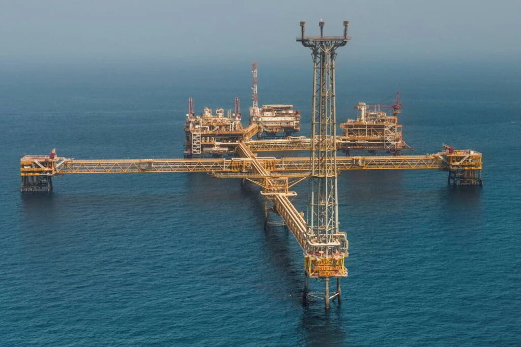 The North Field off Qatar; Source: Qatargas