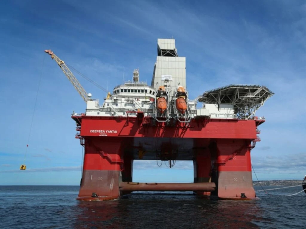 Deepsea Yantai rig; Source: Odfjell Drilling