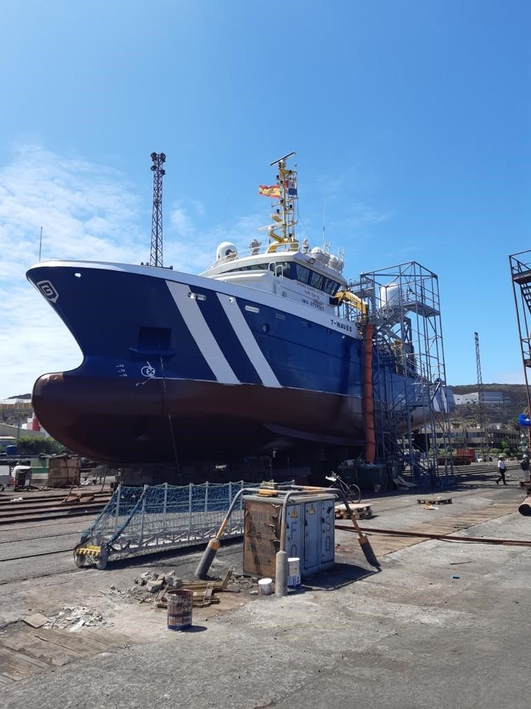 7-Waves survey vessel; Source: N-Sea