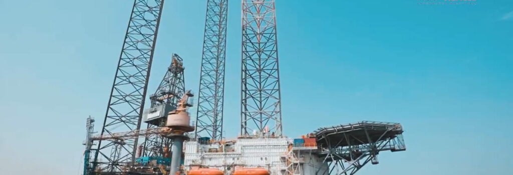 Arabia III (former Frigg) jack-up rig; Source: Ocean Oilfield