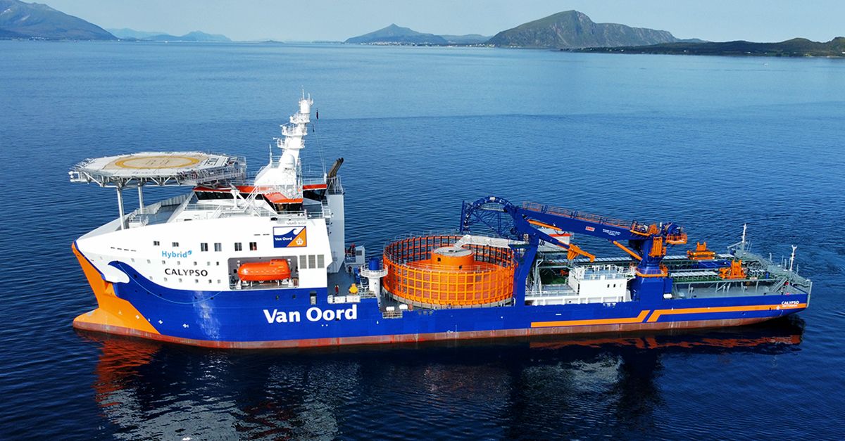 Calypso cable-laying vessel; Source: Van Oord