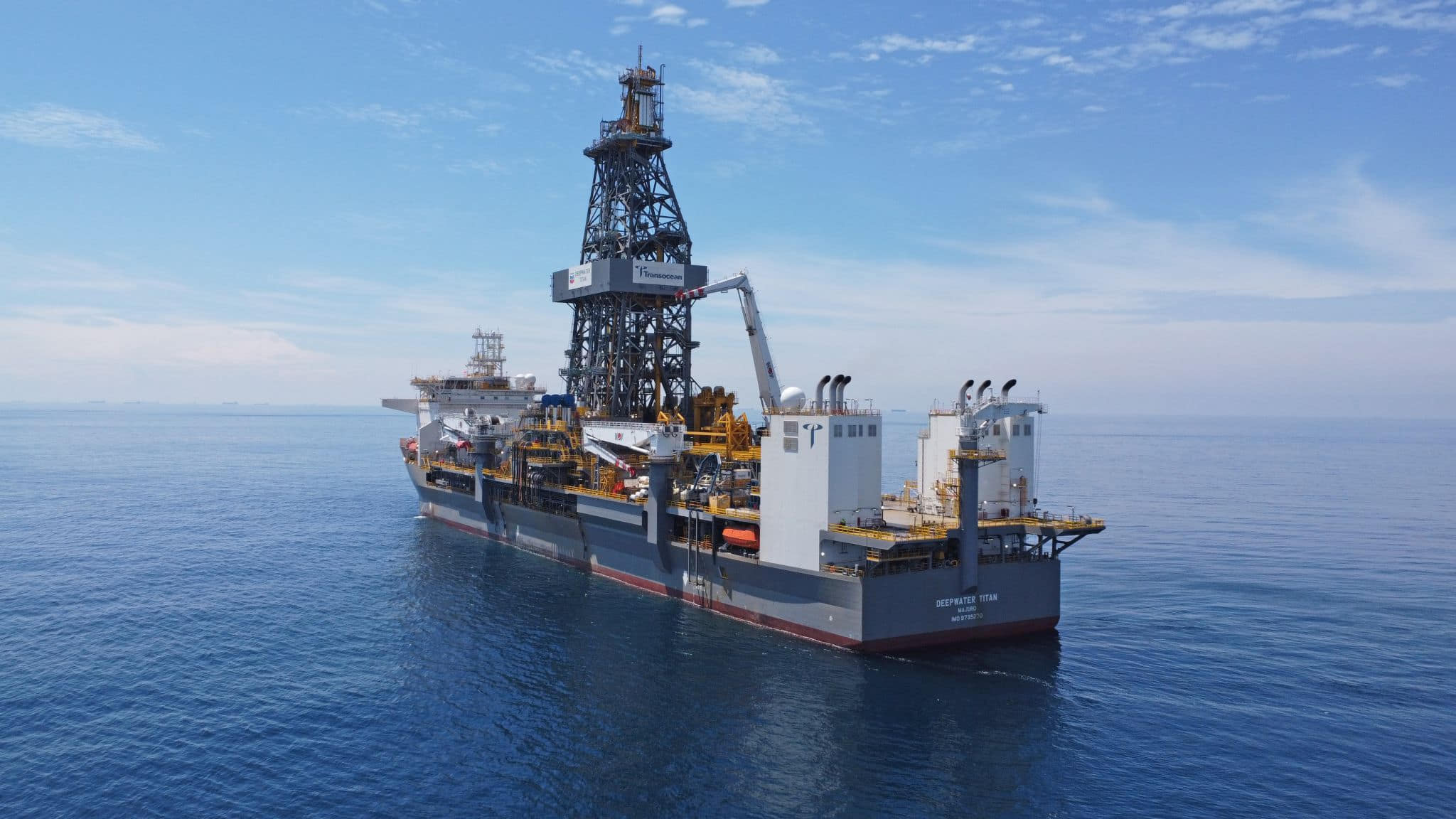 Deepwater Titan drillship; Source: Transocean