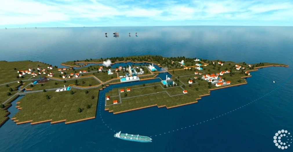 Greensand project artist rendering; Source Aker Carbon Capture