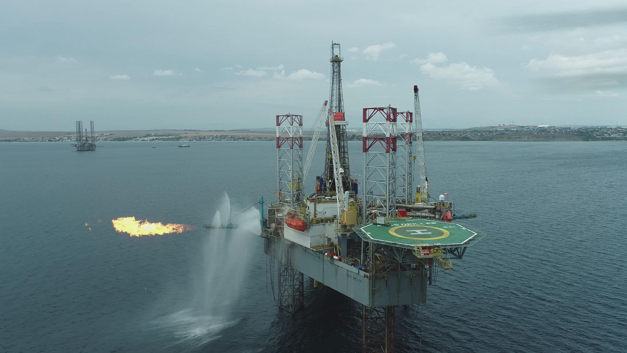 Aras Driller jack-up rig; Source: Ocean Oilfield