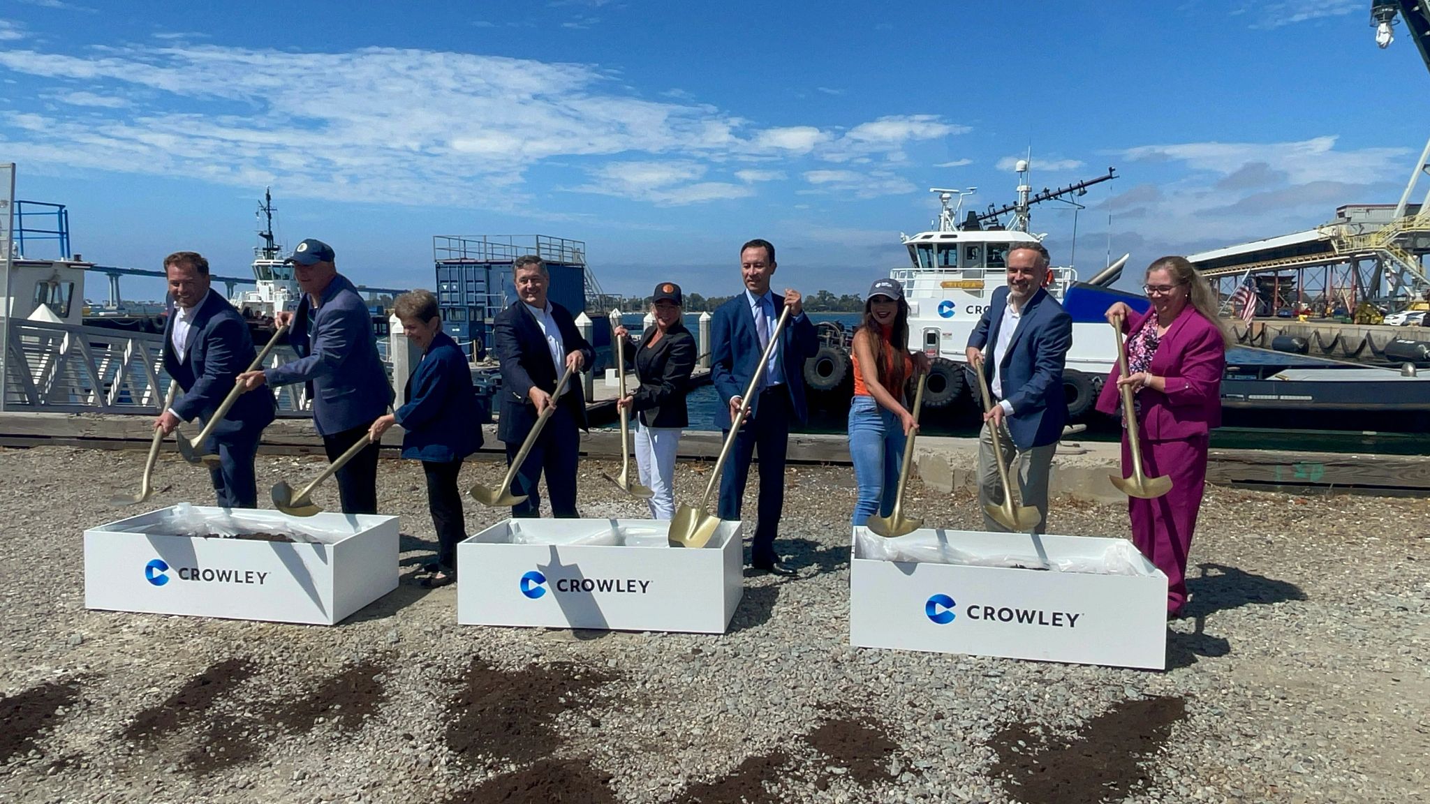 POSD Crowley Charging Station Groundbreaking