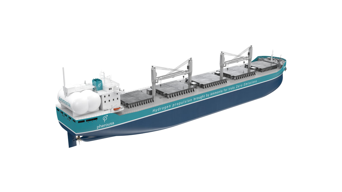 PGS ammonia-powered bulker