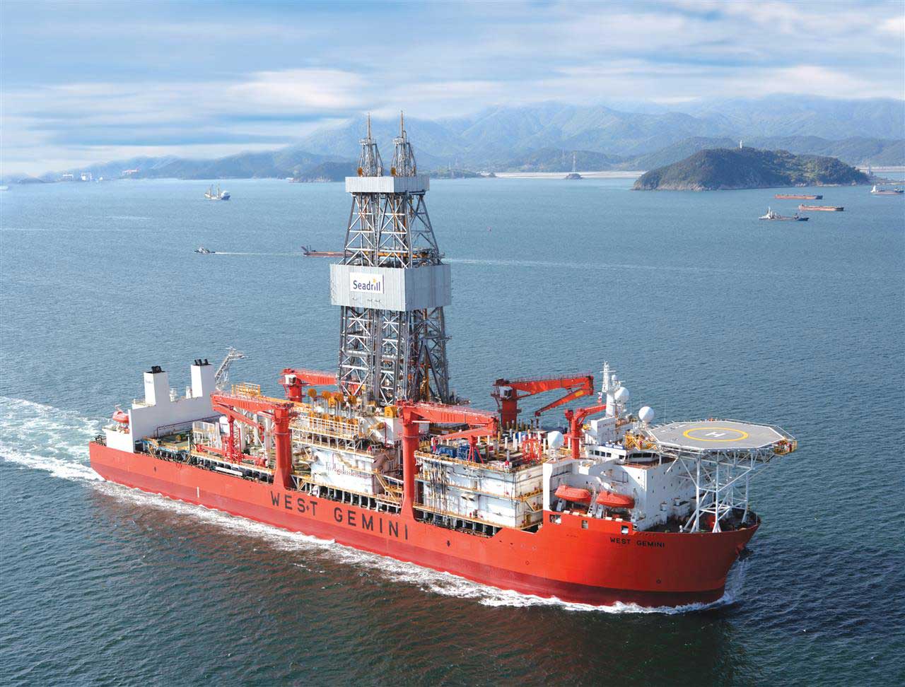 West Gemini drillship; Source: Seadrill