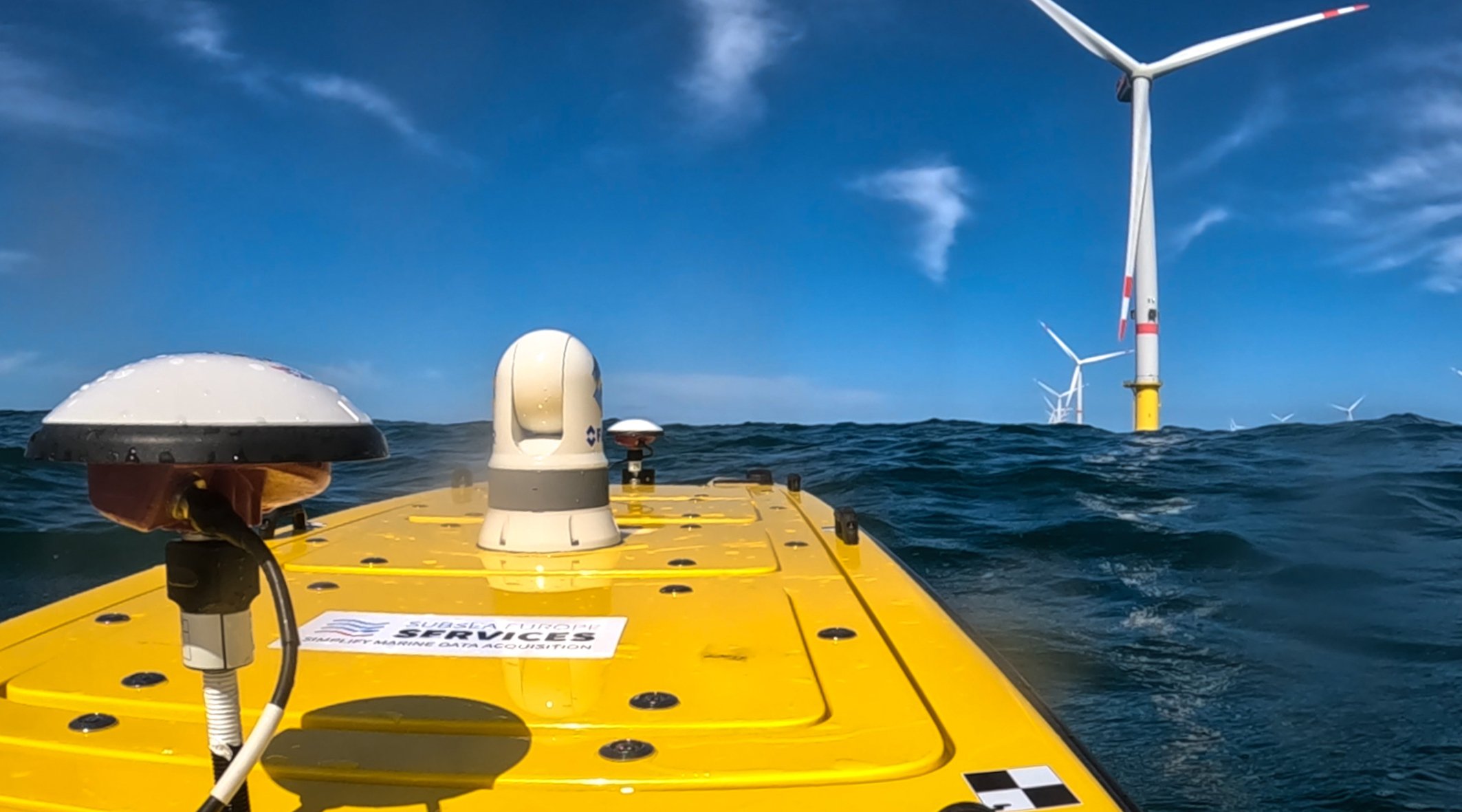 German partners shake hands for offshore wind surveys
