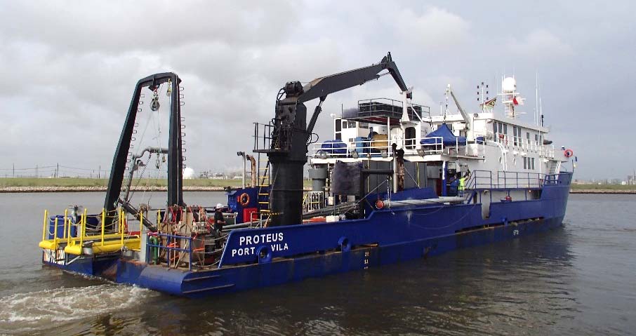 Proteus multi-use oceanographic research vessel; Source: TDI-Brooks