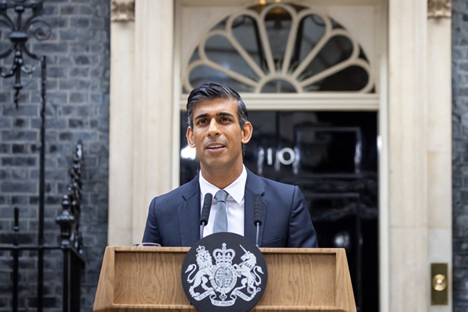 Rishi Sunak, UK Prime Minister; Source: UK government