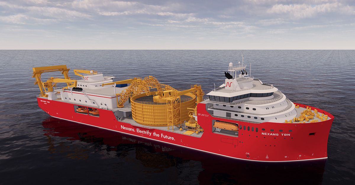 Ulstein Verft to build new Nexans cable-laying vessel